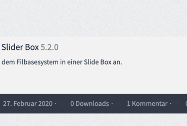WS 5.2 Woltlab Filebase Slider Box